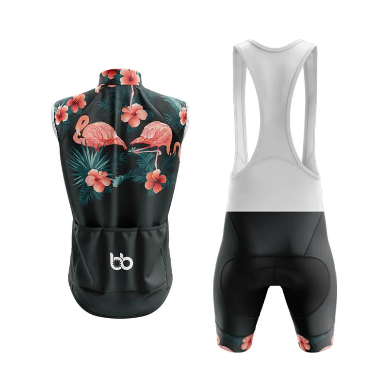 Floral Neck Flamingo Club Cycling Kit