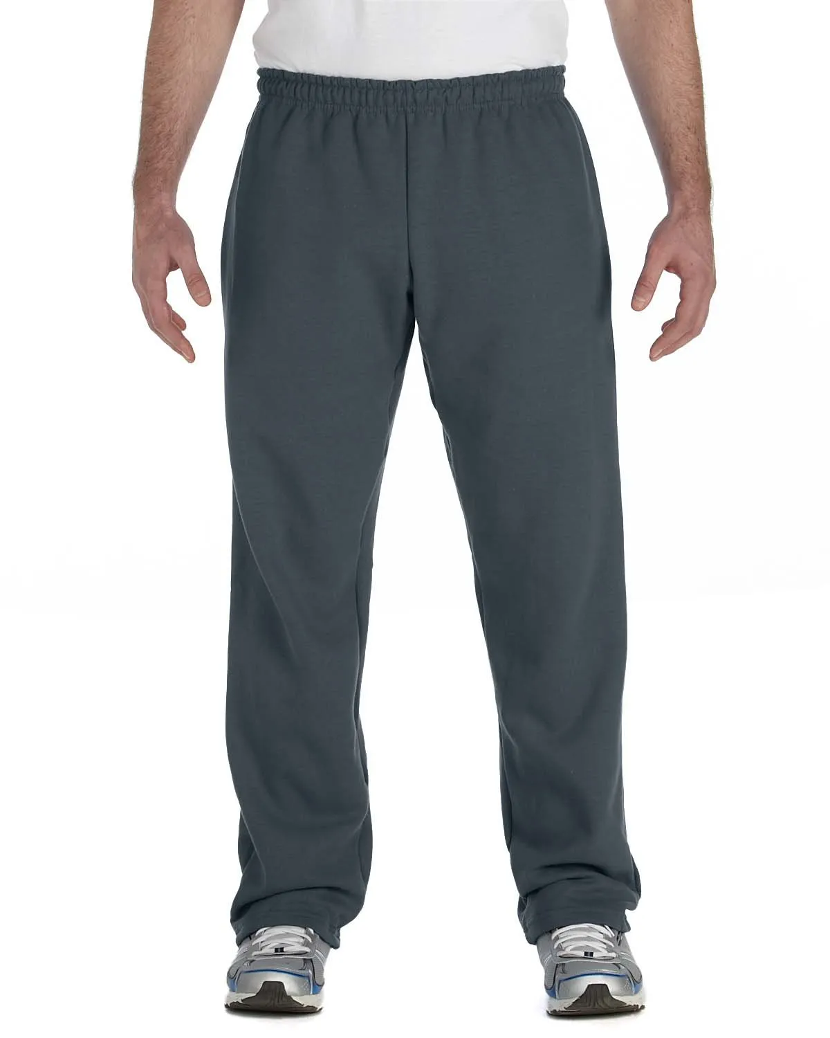 Gildan G184 Adult Heavy Blend™ Adult 50/50 Open-Bottom Sweatpants