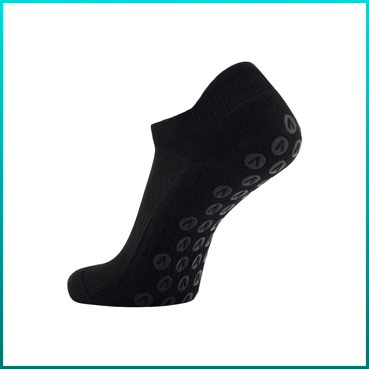 Grip Socks - Black Ankle