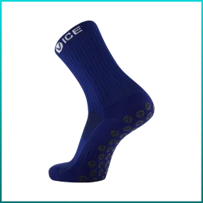 Grip Socks - Navy Crew