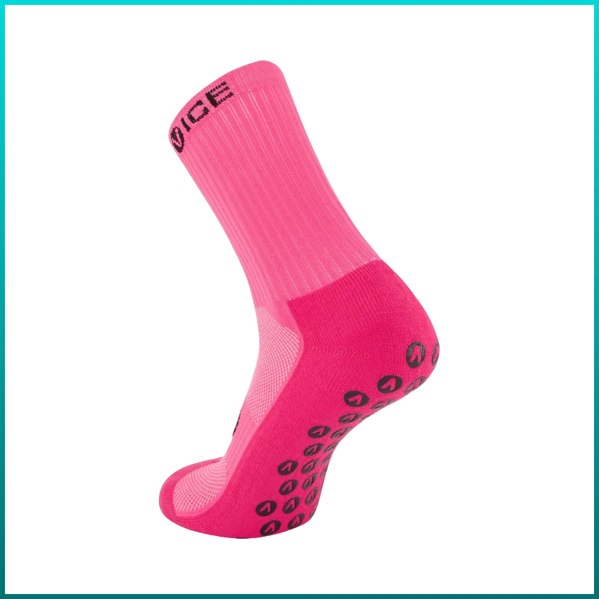 Grip Socks - Pink Crew