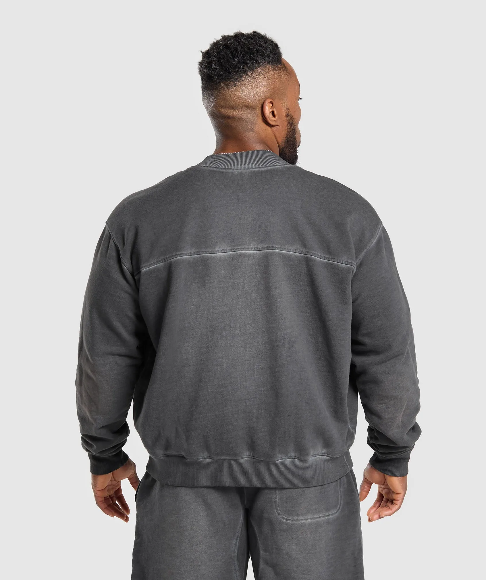 Gymshark Heavyweight Bomber Jacket - Black