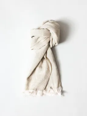 Haolu Cotton Wool Stole, Sand