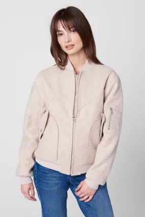 Heaven Sent Woven Bomber Jacket