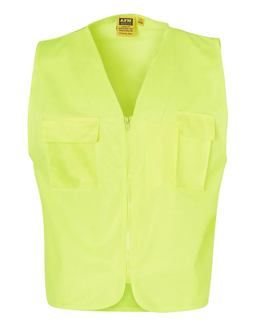 Hi-Vis Safety Vest with ID Pocket