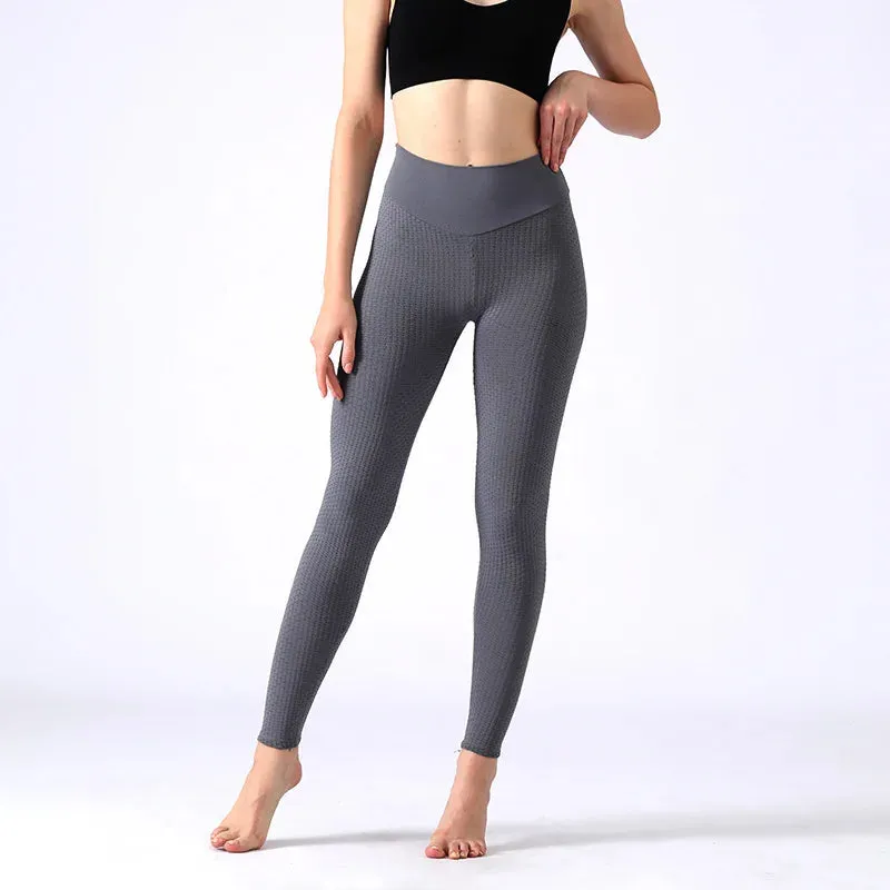 High Waist Seamless Yoga Sweatpant - Bright Color