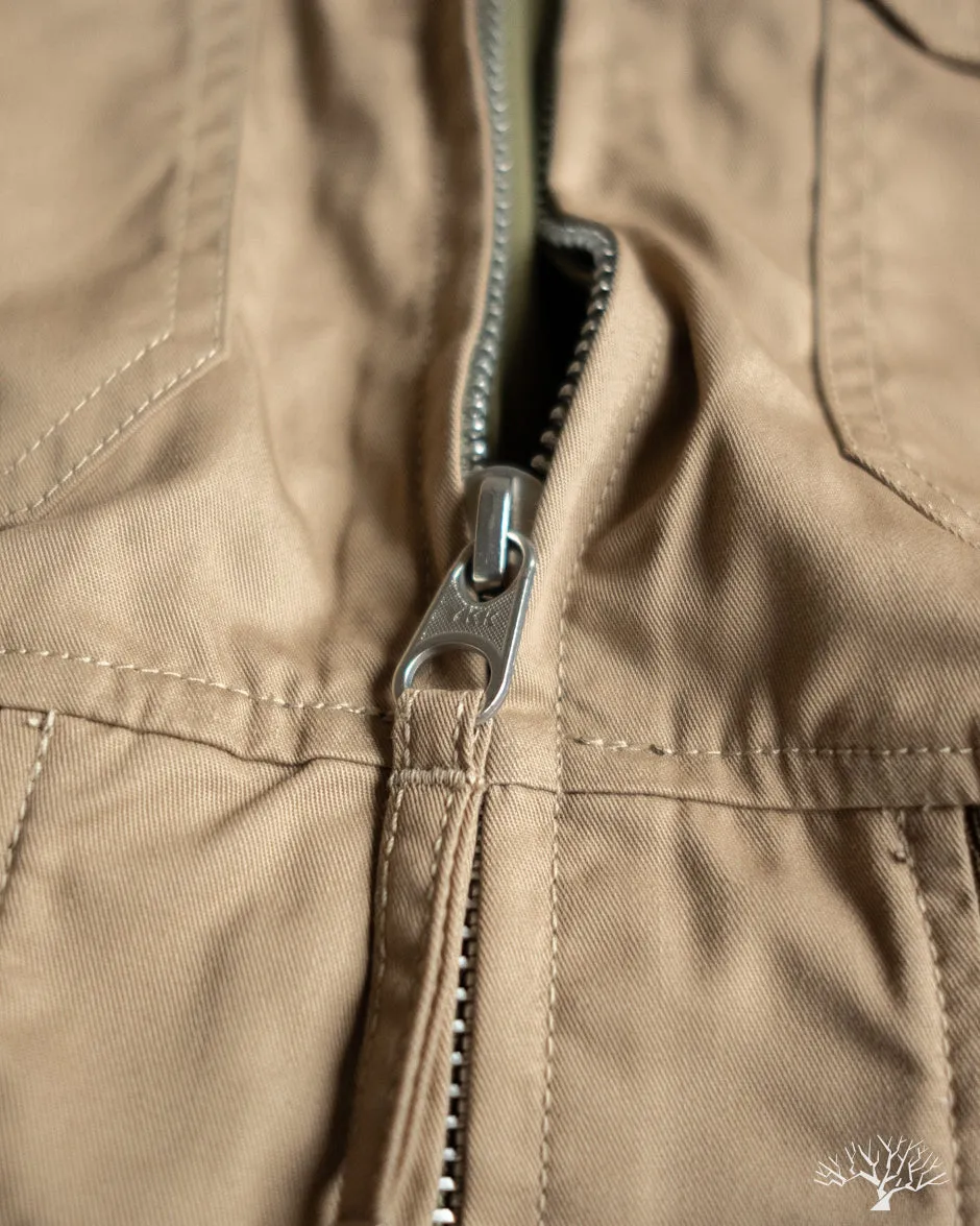 IHJ-130-OLV-NP - Reversible Tanker Jacket - Olive