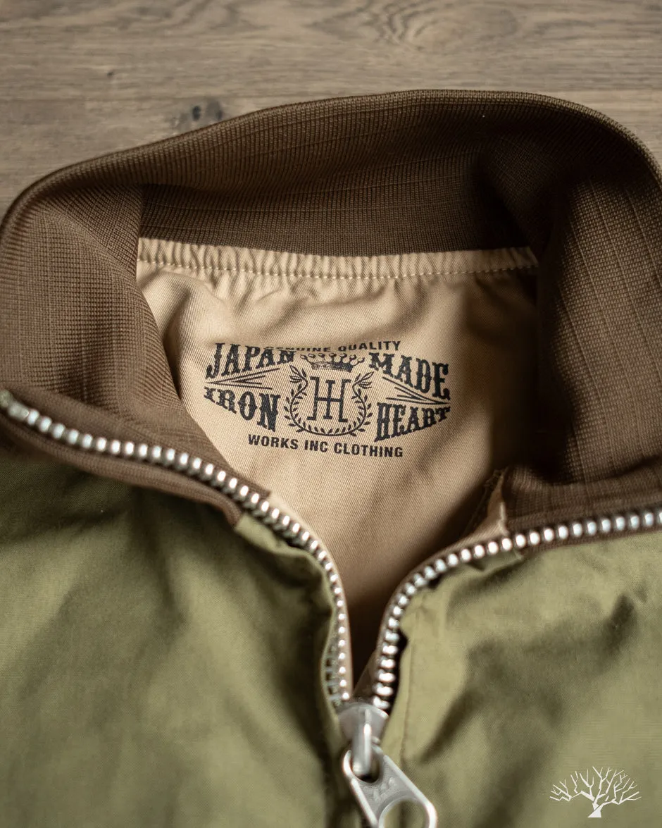 IHJ-130-OLV-NP - Reversible Tanker Jacket - Olive