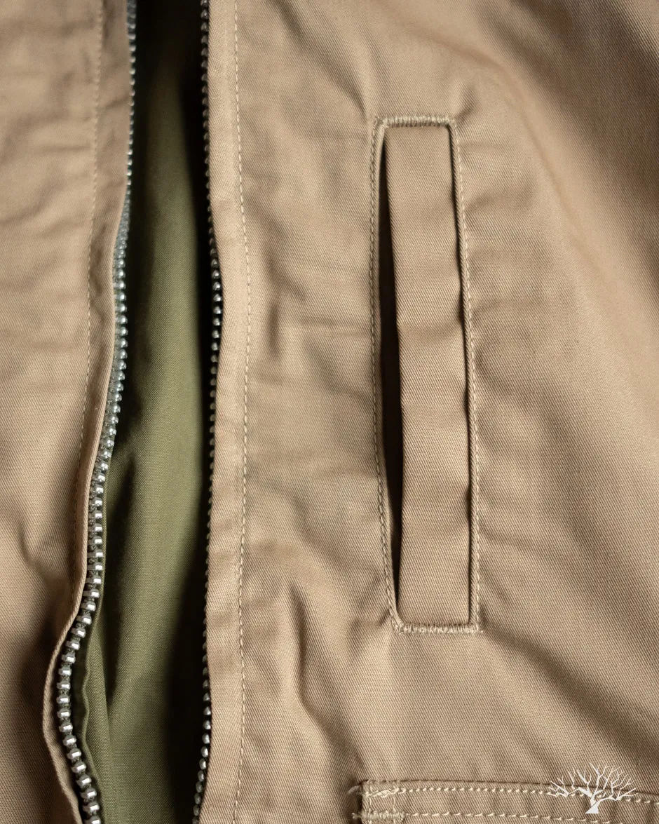 IHJ-130-OLV-NP - Reversible Tanker Jacket - Olive