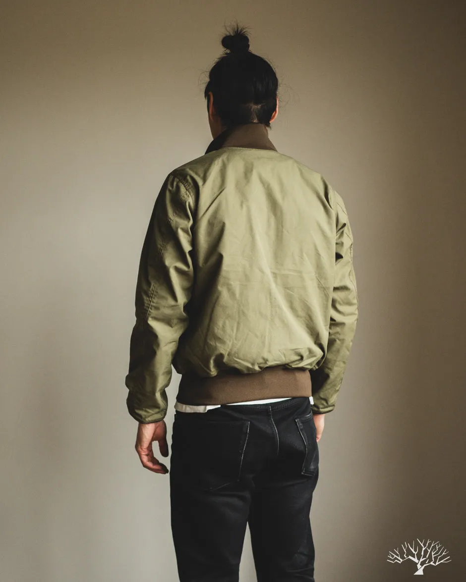 IHJ-130-OLV-NP - Reversible Tanker Jacket - Olive