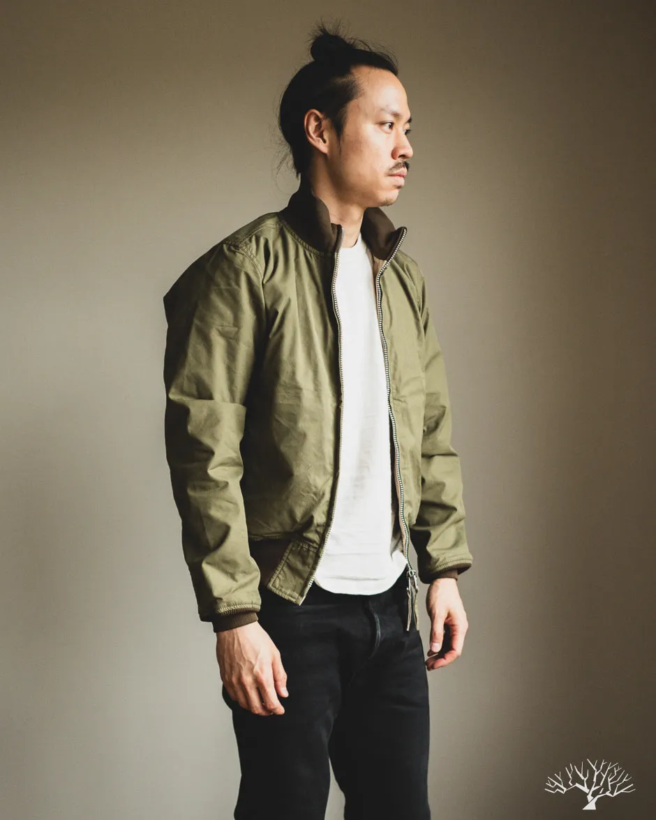 IHJ-130-OLV-NP - Reversible Tanker Jacket - Olive