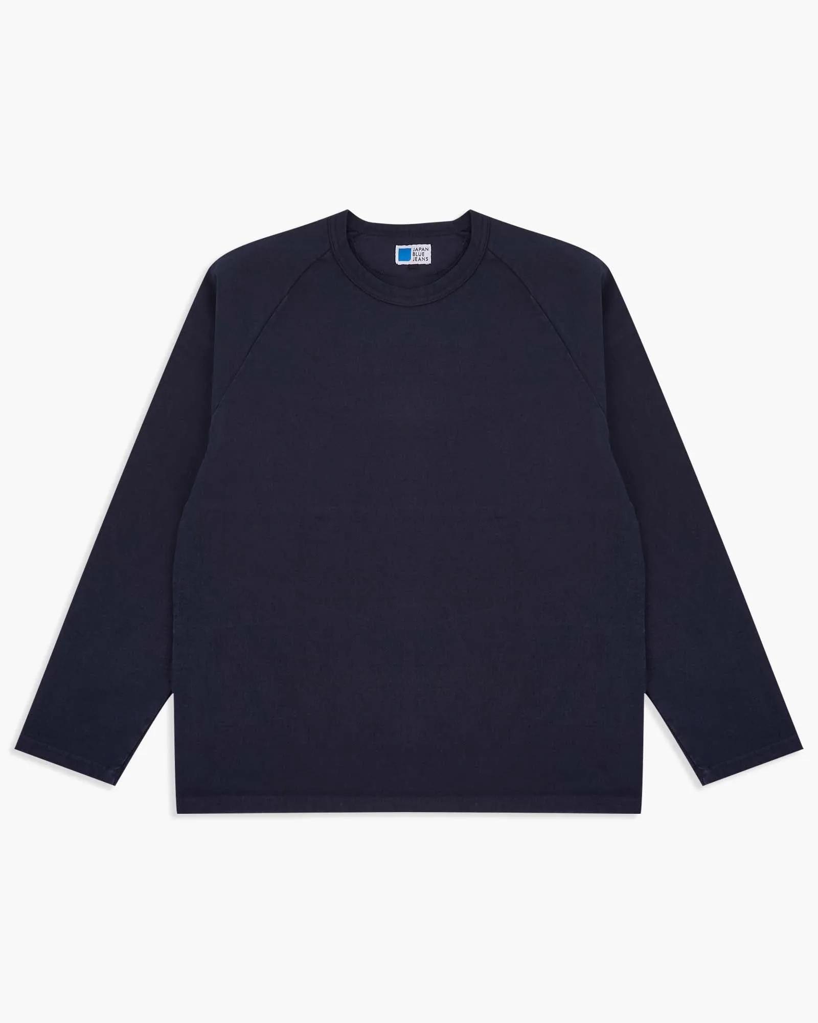 Japan Blue JBKN1001 Inlay Heavyweight L/S Tee - Navy