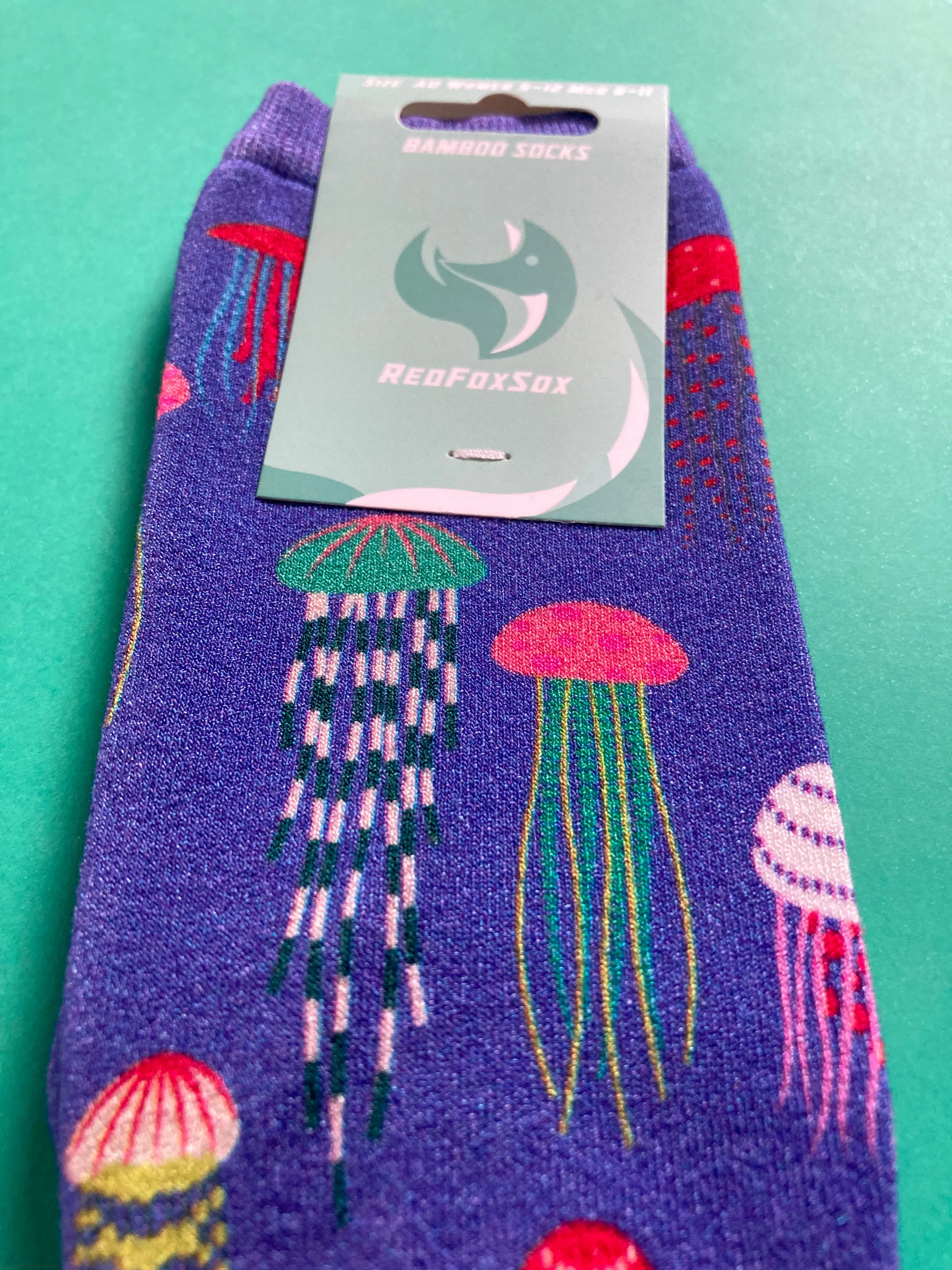 Jolly Jellies Bamboo Crew Socks