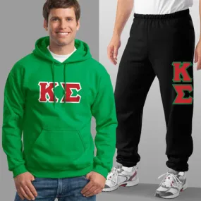 Kappa Sigma Hoodie and Sweatpants, Package Deal - TWILL