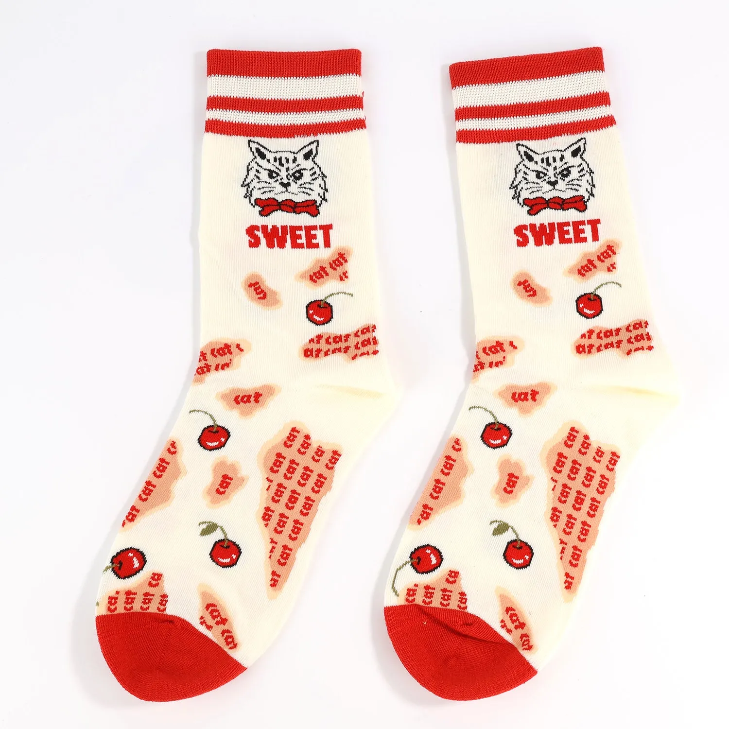 Kitty Orchard Cat Socks