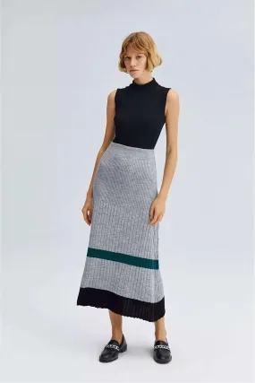 Knit Skirt - in Stripes