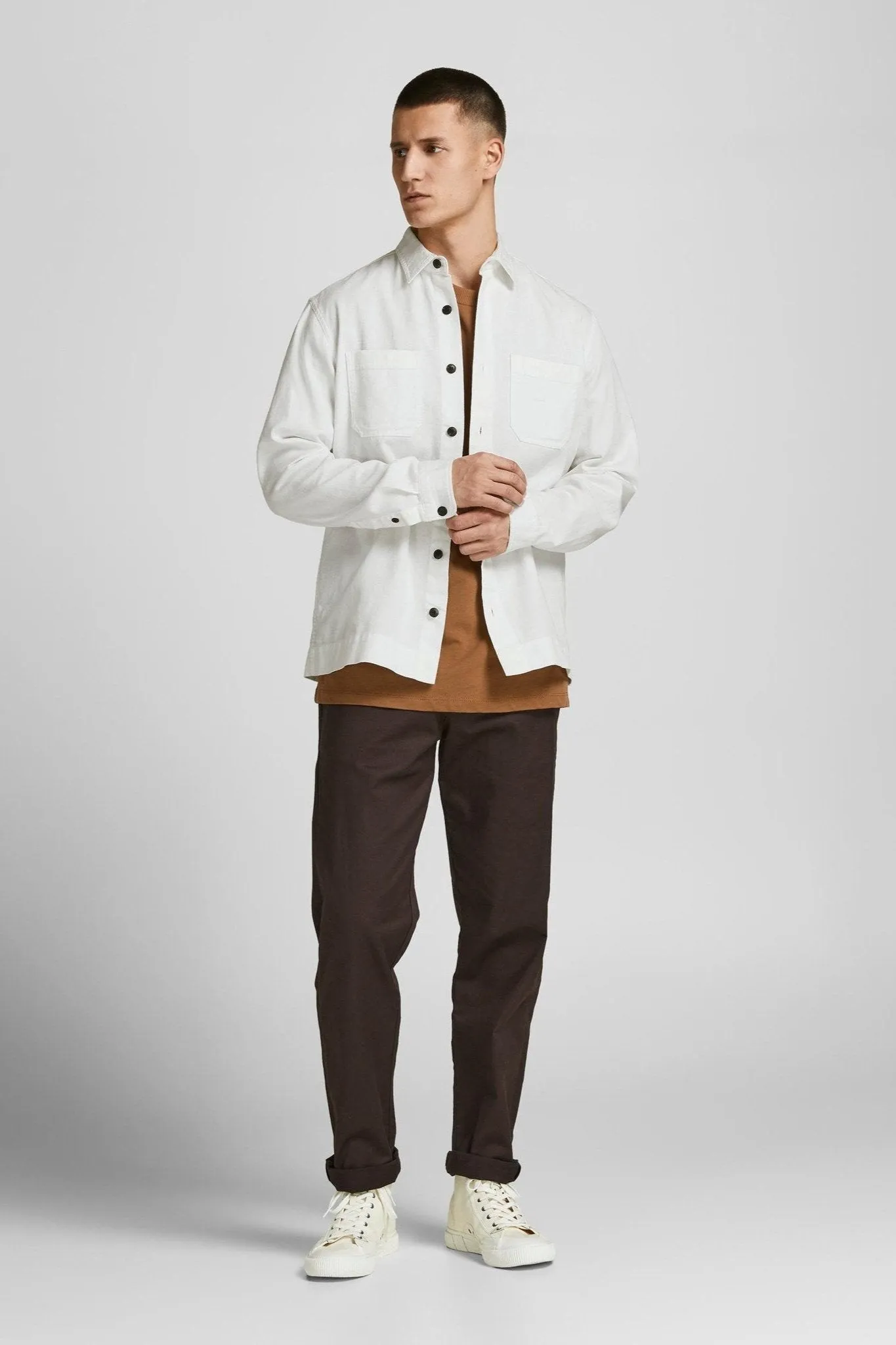 Logan Linen Shirt - White