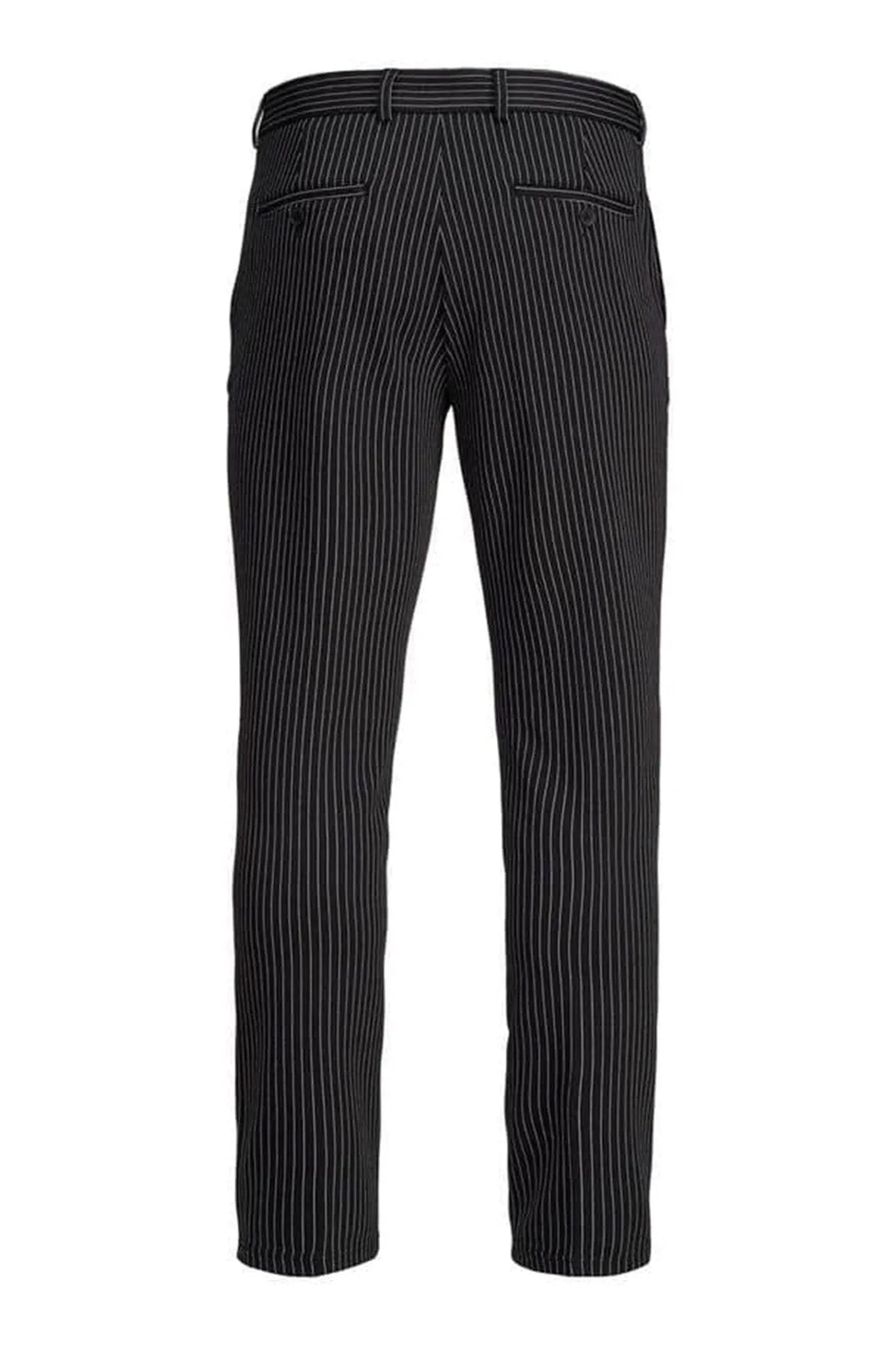 Marco Phil Trousers - Black and white striped