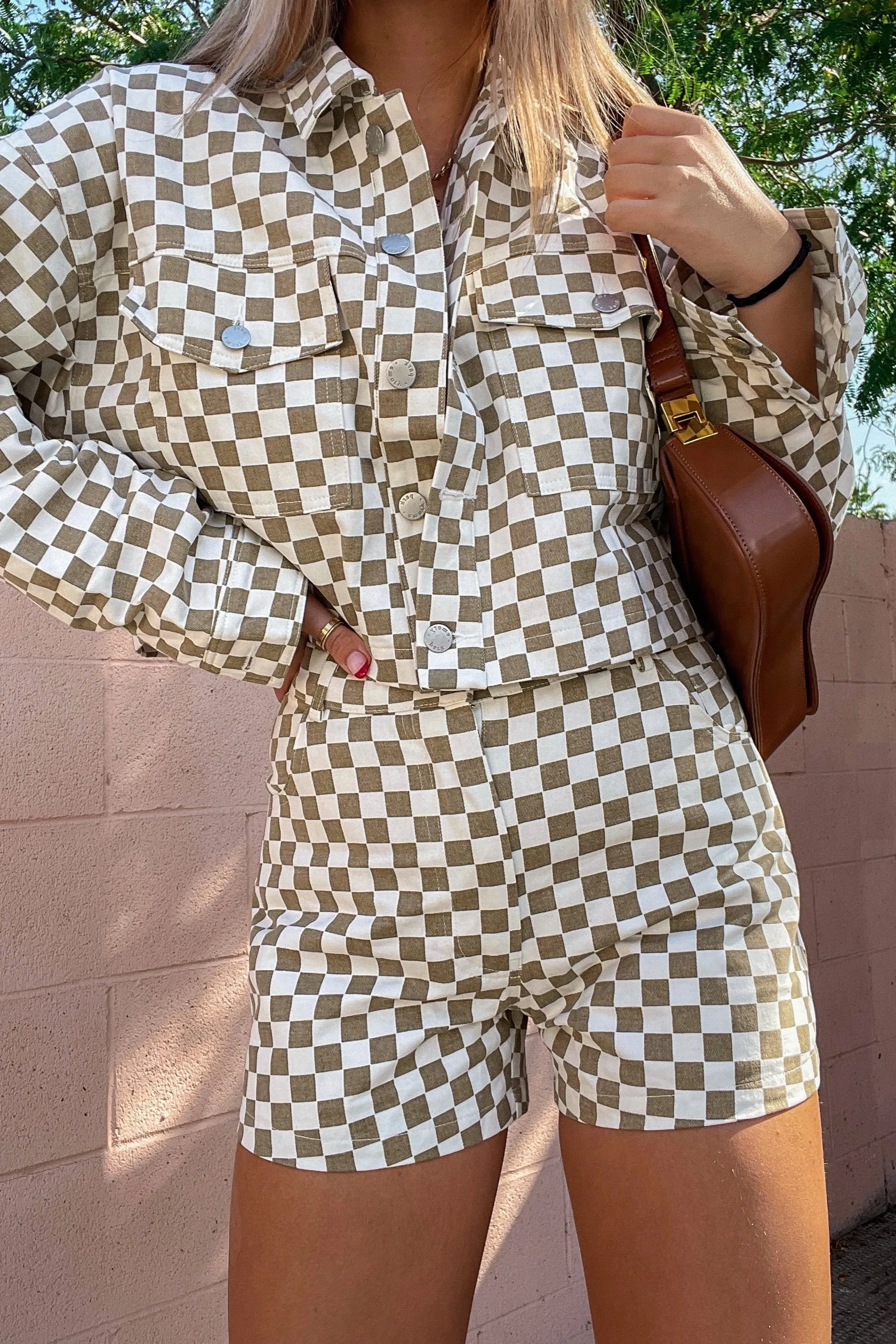 Margot Checkered Jacket