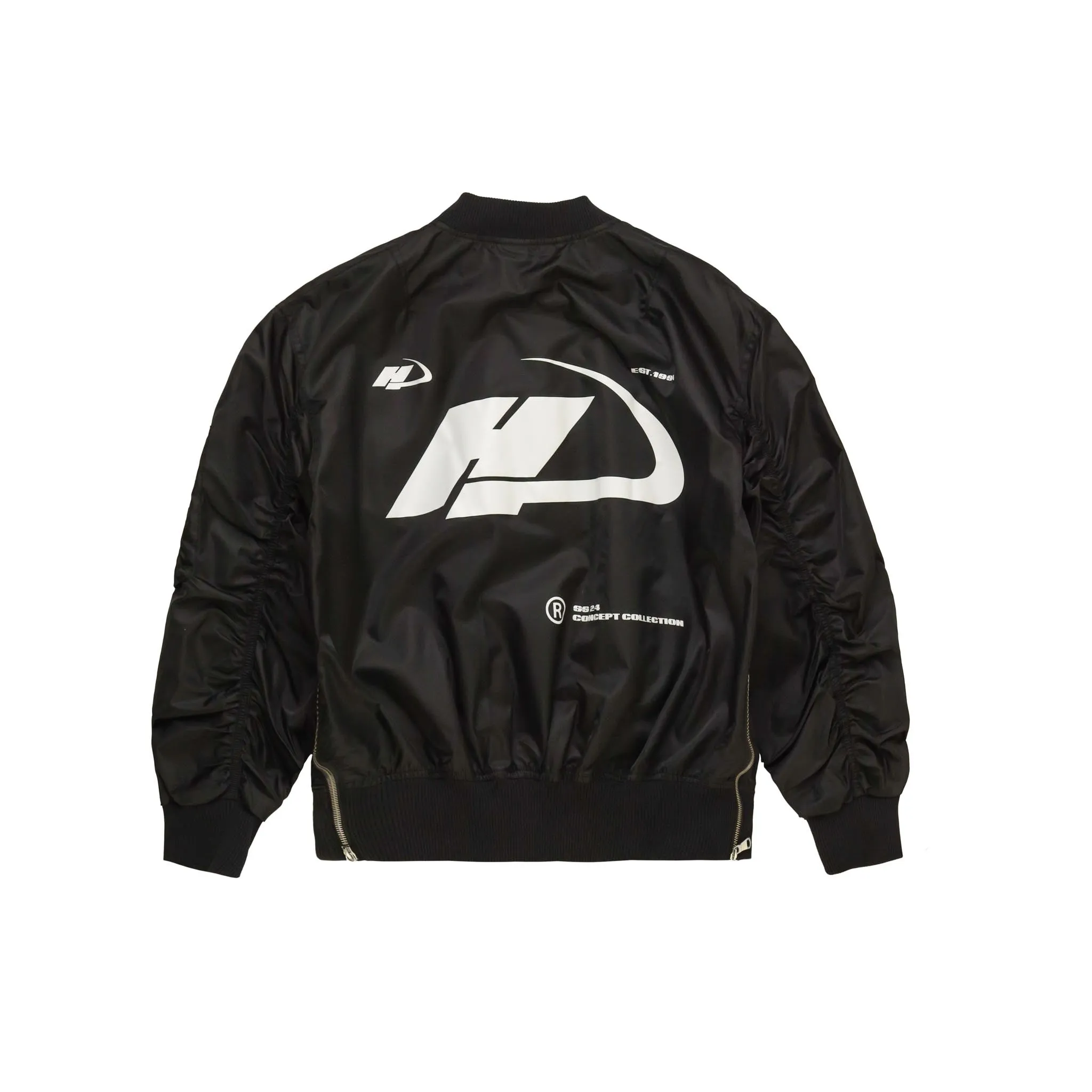 Matrix Bomber Jacket Black