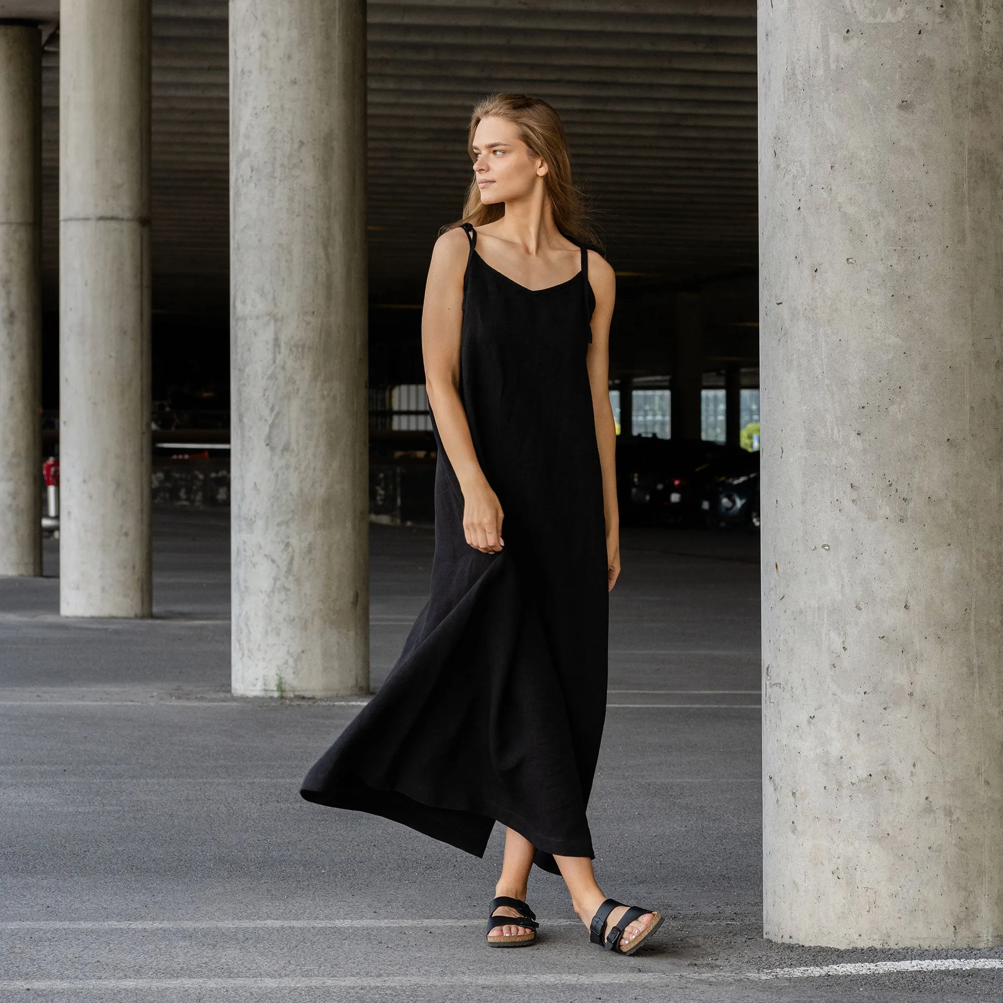 Maxi Slip Dress Livia