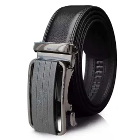 Men's Ratchet Belt Leather Mens Belt With Slide Buckle Ratchet Belts For Men USA