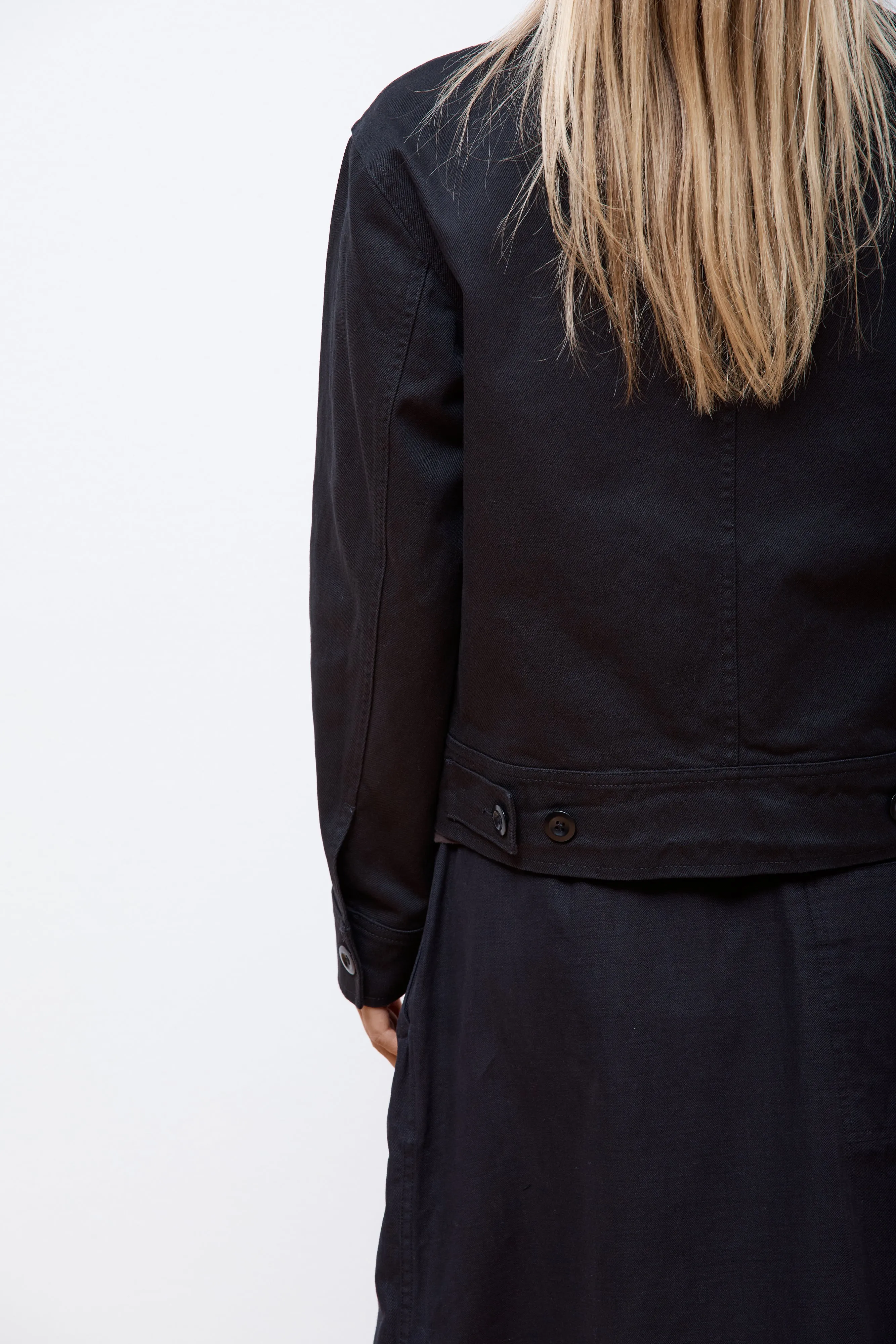 MHL Cropped Worker Jacket Black