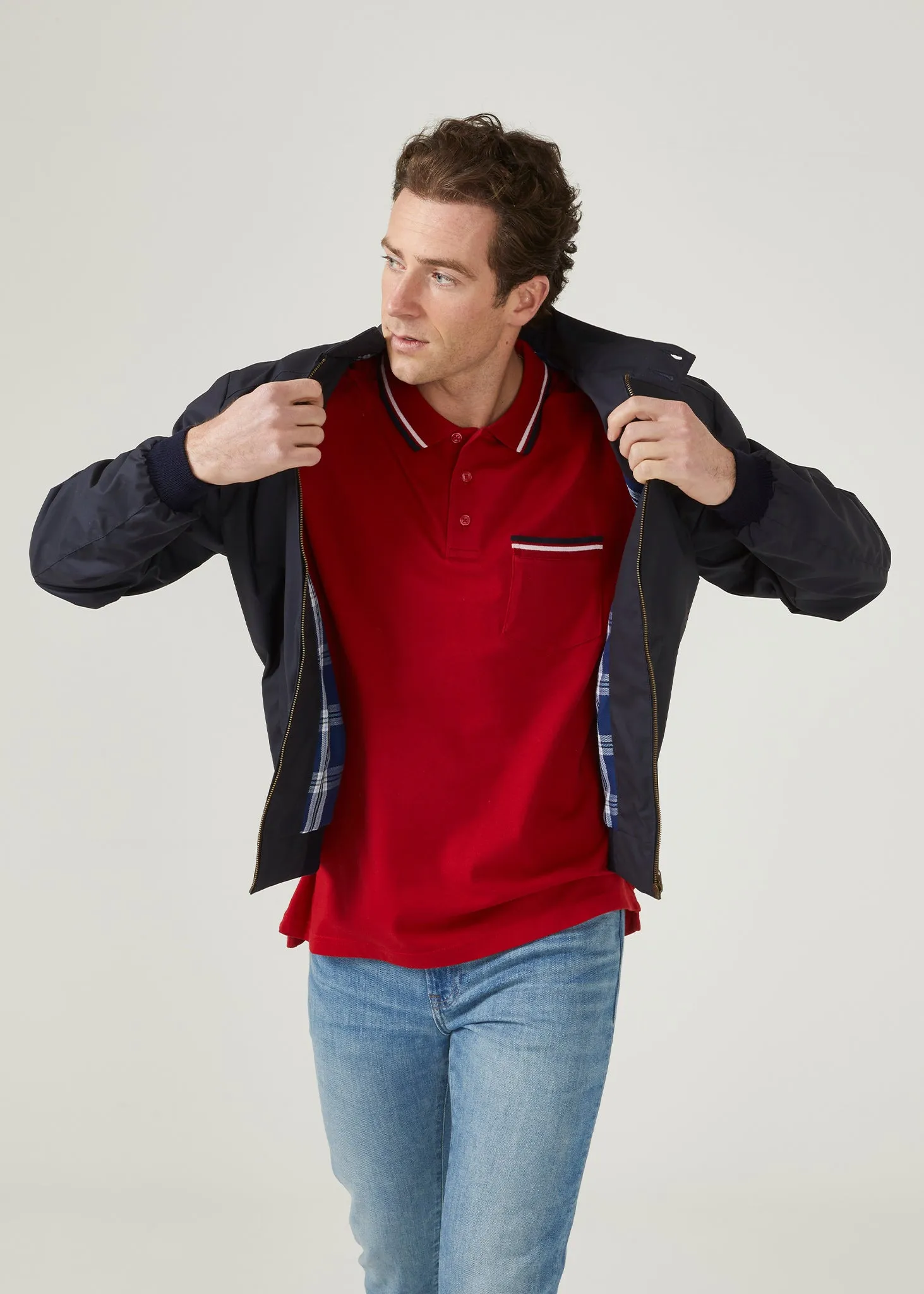 Mistley Men's Cotton Bomber Jacket