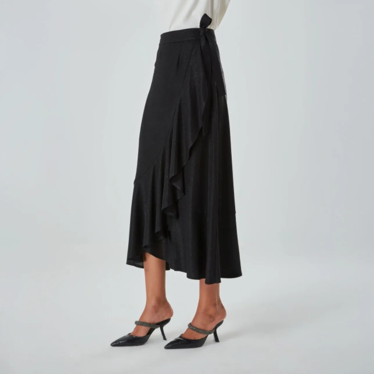 Mizalle Skirt Black - Skirt