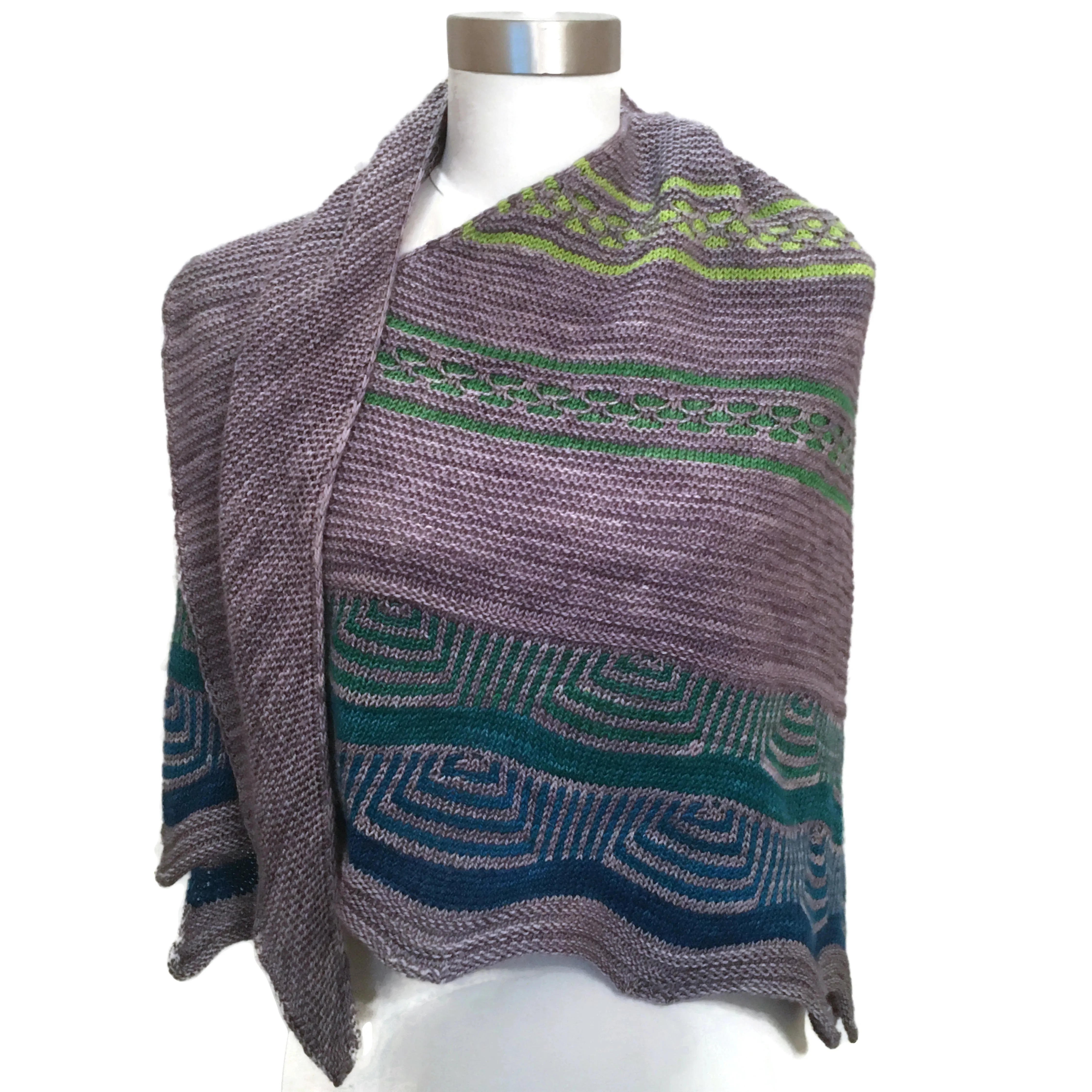 Mokume Shawl