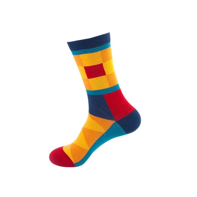 Mox JT Printed Autumn Funny Socks - Multi Color Optional