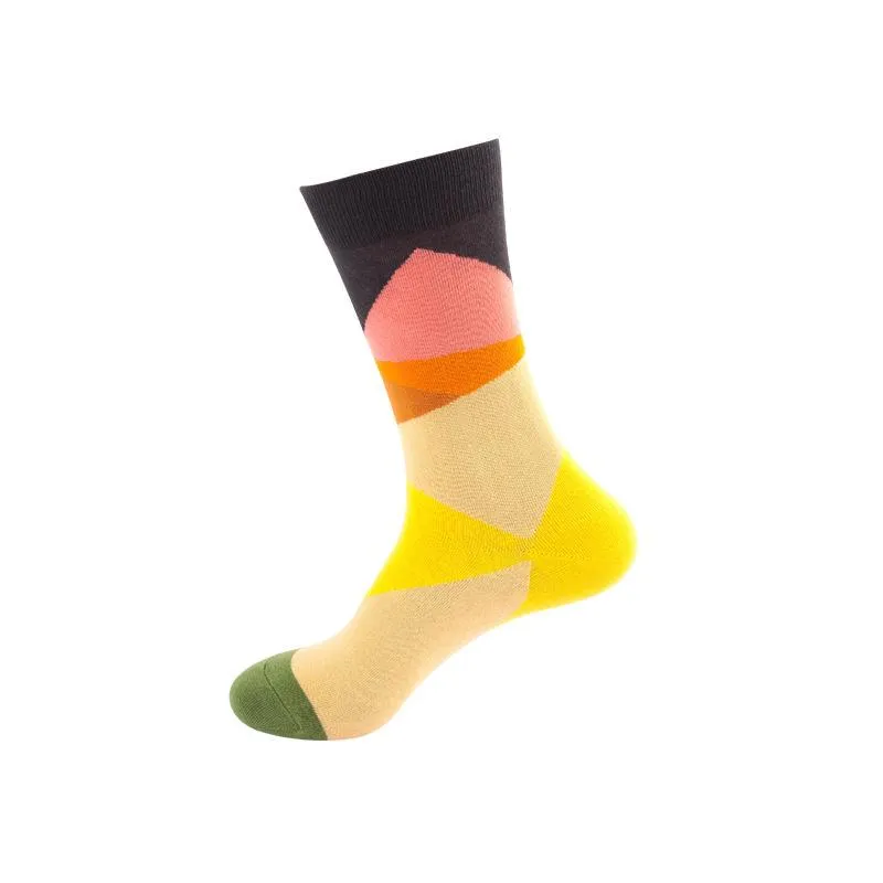 Mox JT Printed Autumn Funny Socks - Multi Color Optional