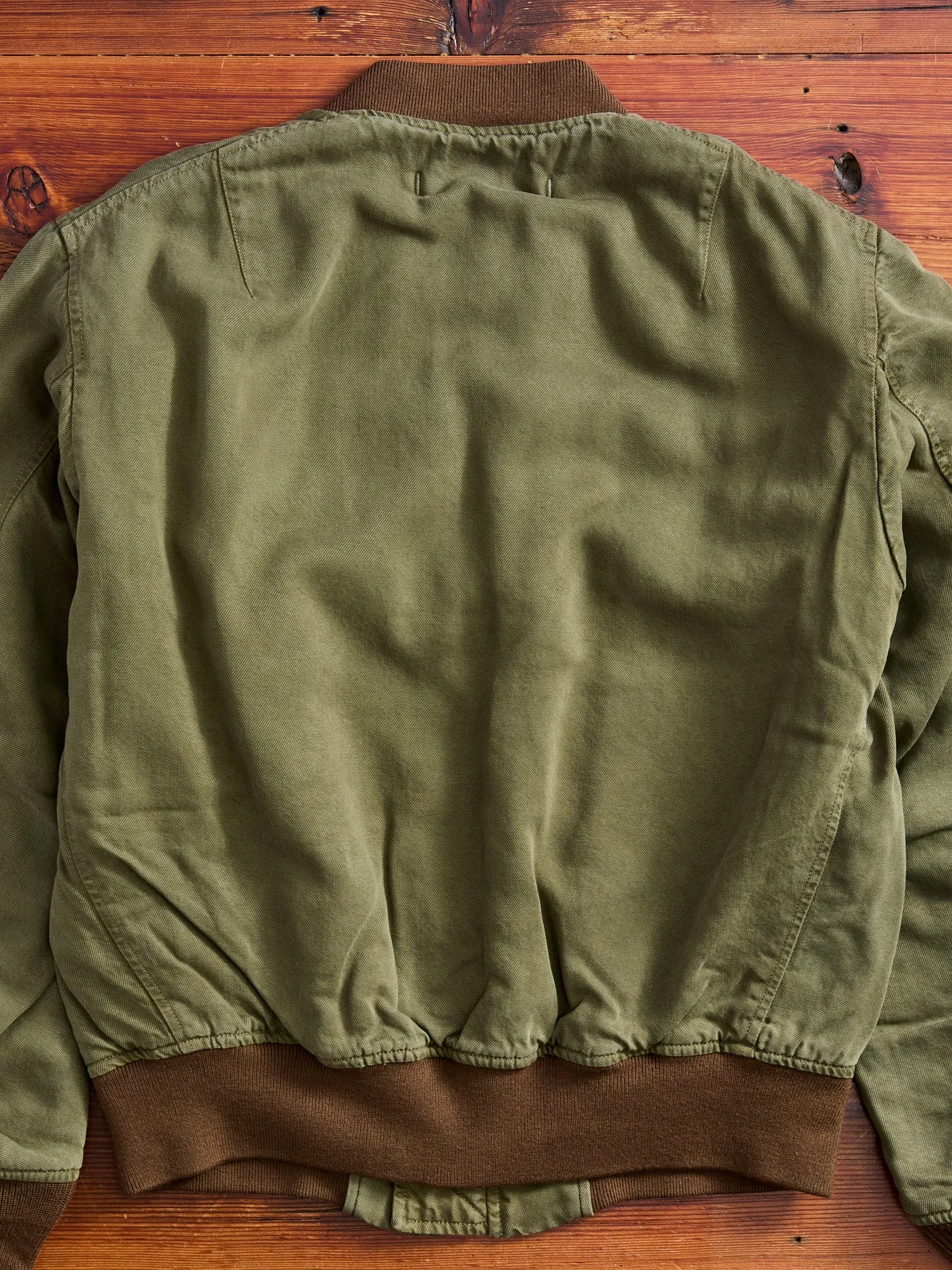 MSP-4025 Vintage Wash MA-1 Jacket in Army Green