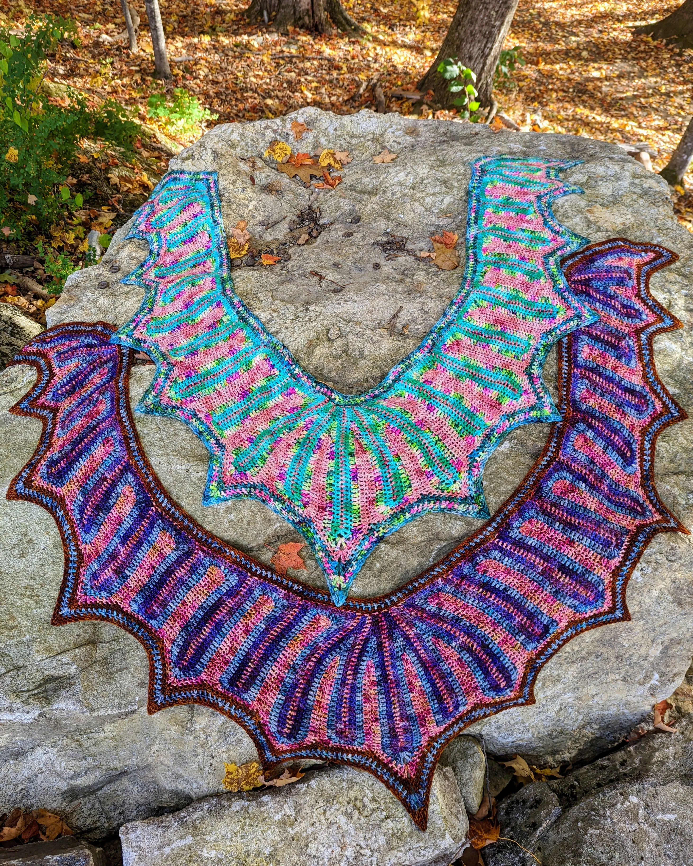 'Nadja's Wings' Shawl Downloadable Crochet Pattern