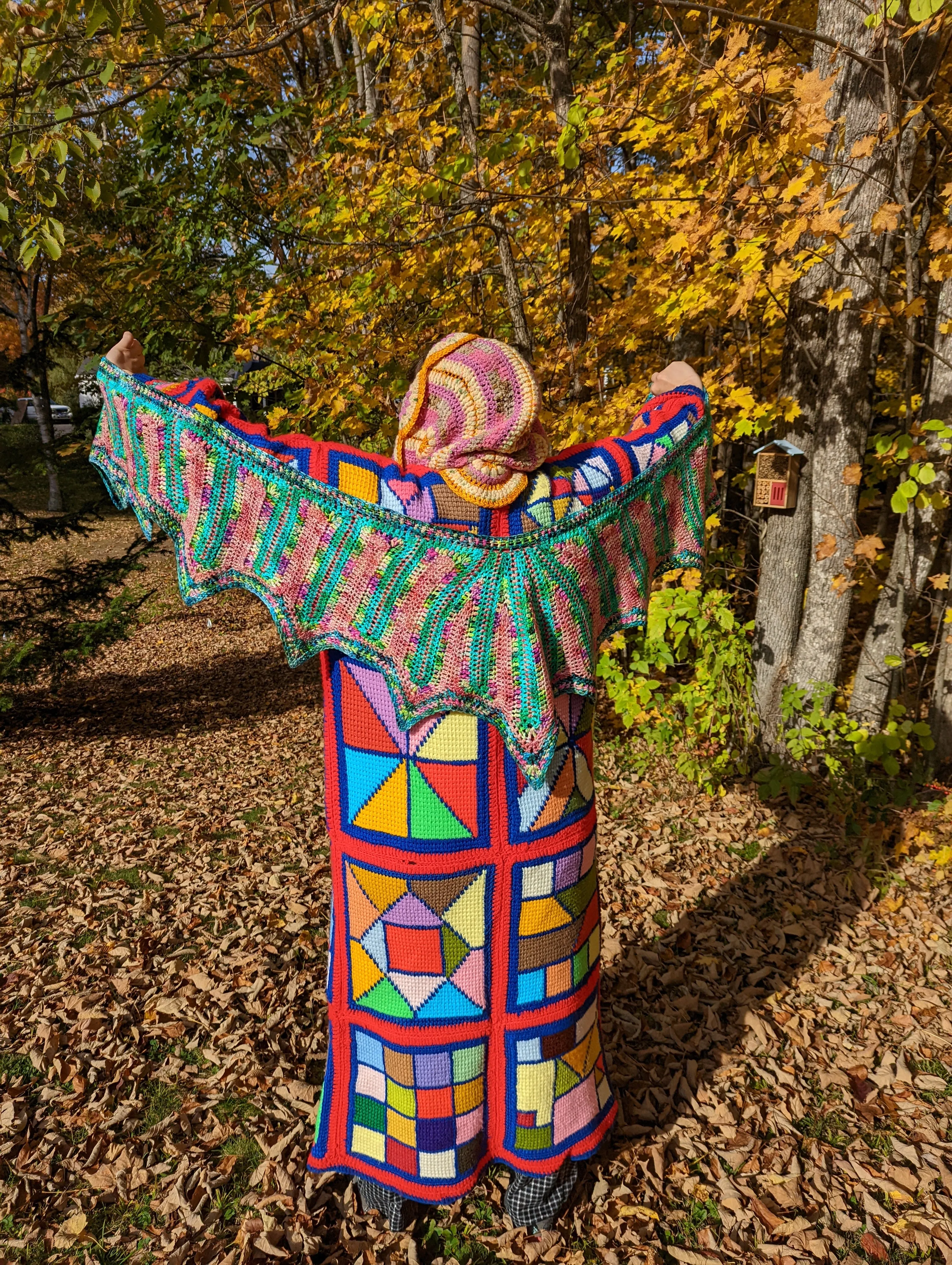 'Nadja's Wings' Shawl Downloadable Crochet Pattern