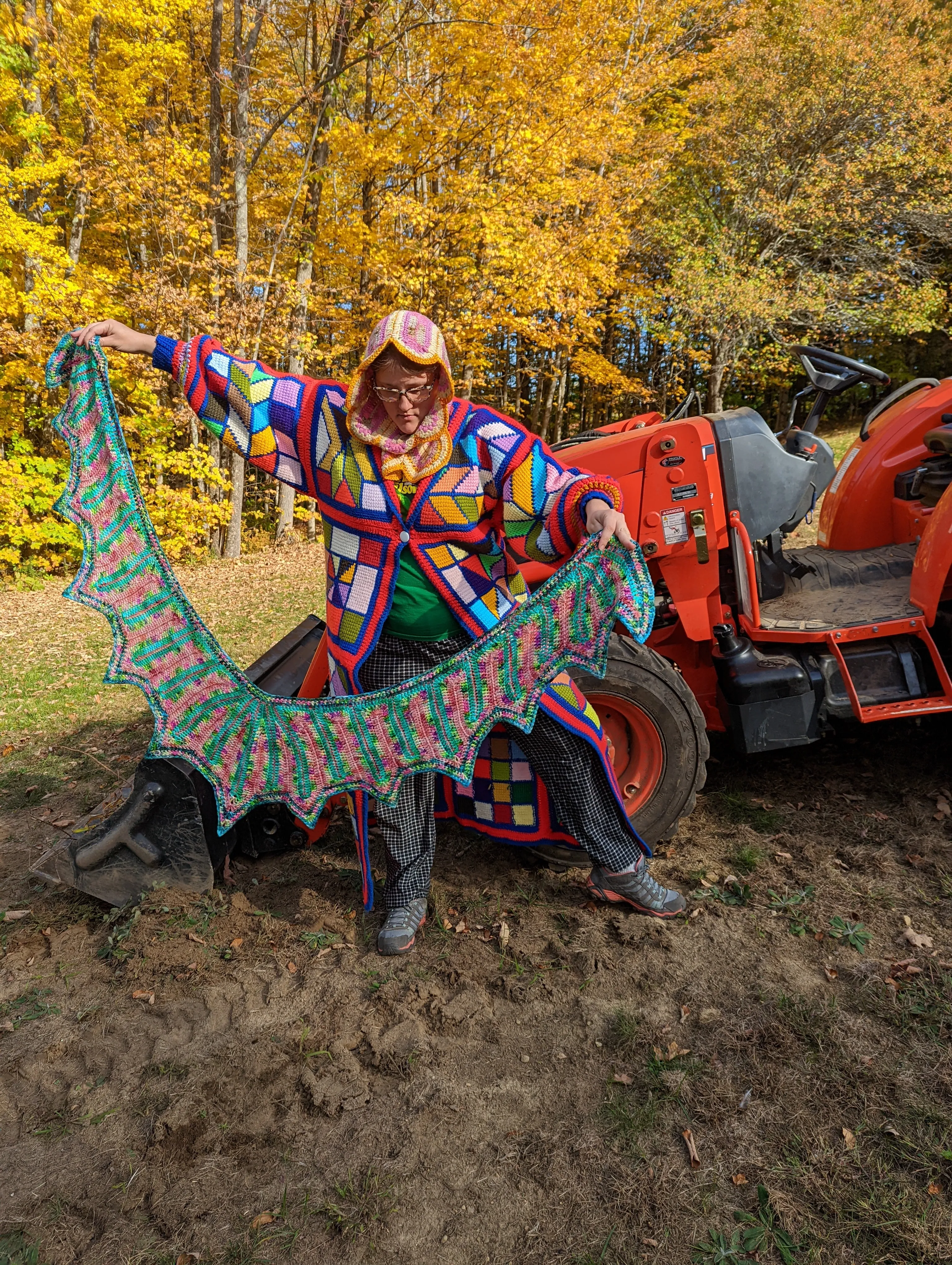 'Nadja's Wings' Shawl Downloadable Crochet Pattern