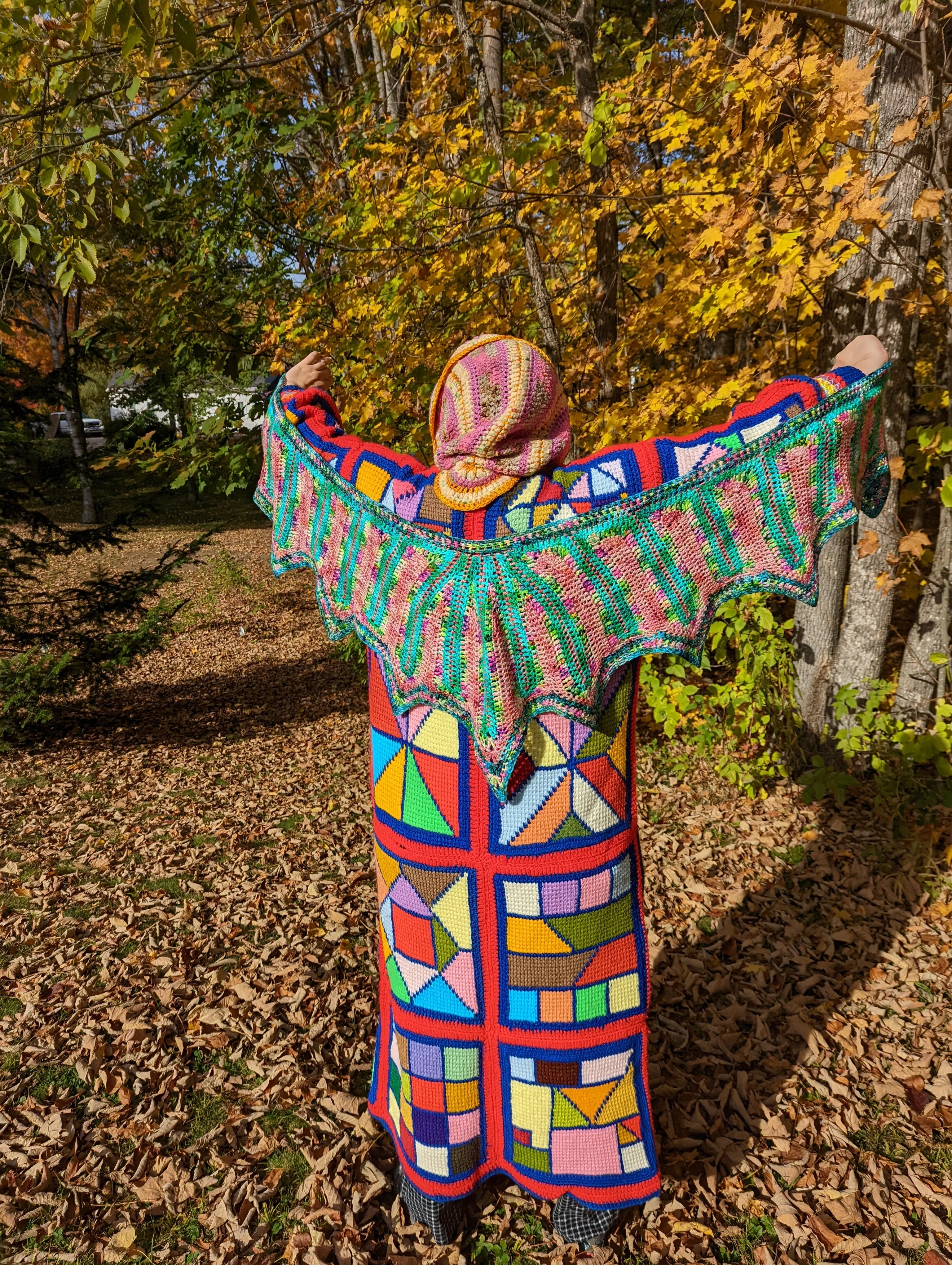 'Nadja's Wings' Shawl Downloadable Crochet Pattern