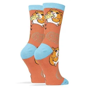 Nom Nom Hamsters Women's Crew Socks