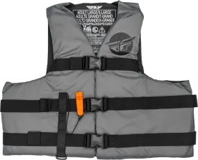 NYLON FLOTATION VEST GREY/BLACK 3X