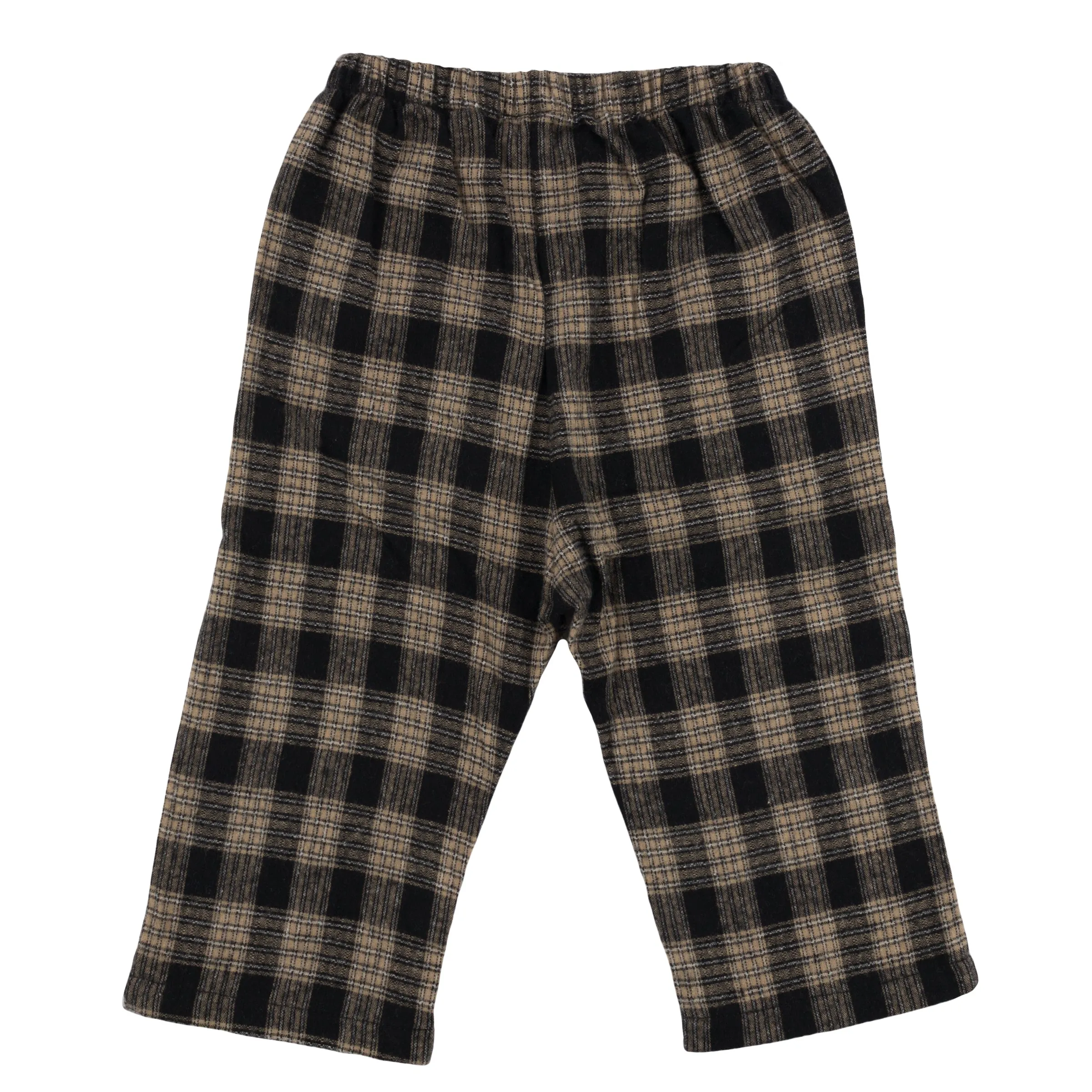 oh baby! Scottish Plaid Pocket Trouser - Coal