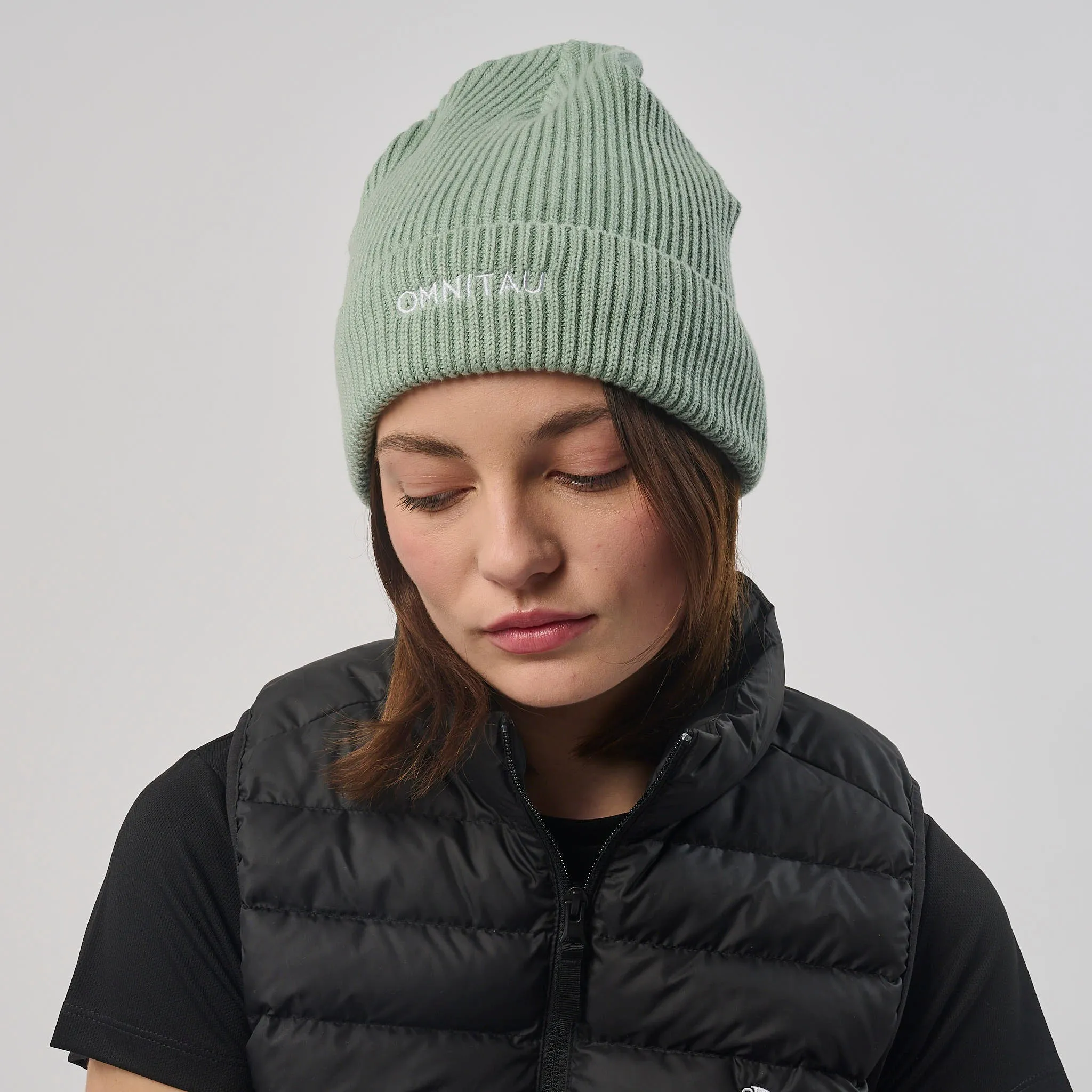 Omnitau Unisex Organic Cotton Pimlico Beanie - Green