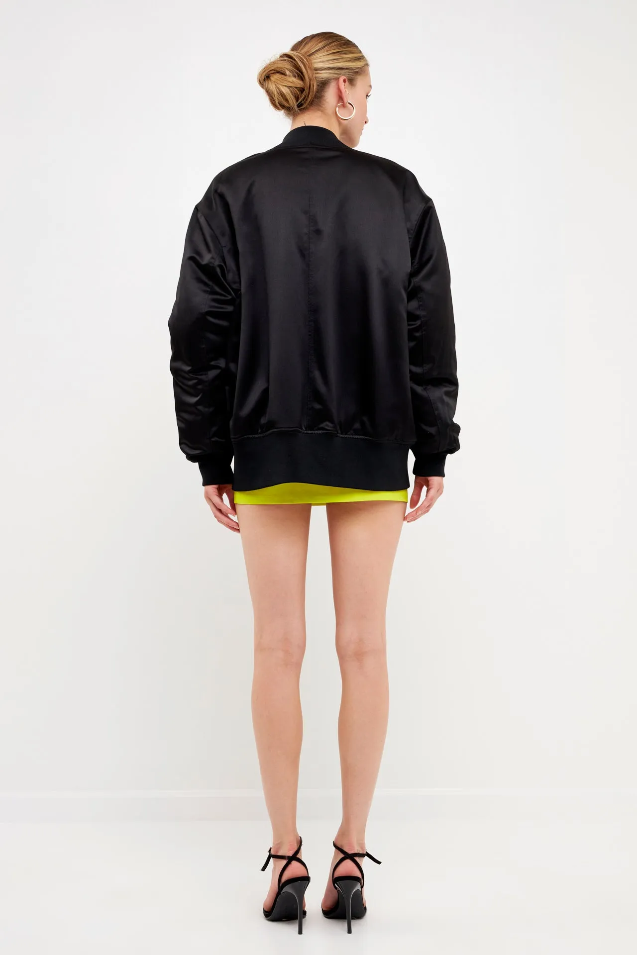 Oversized Bomber Jacket