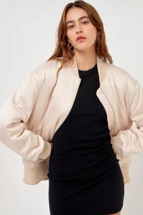 Oversized Bomber Jacket