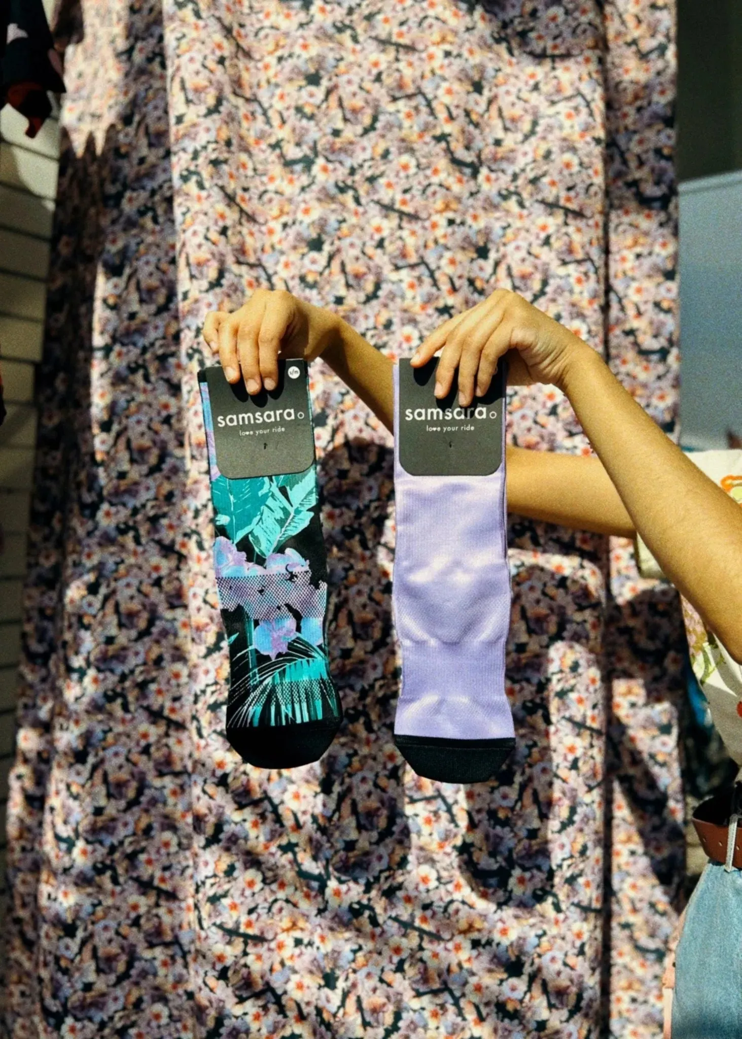 Performance Crew Socks -  Lavender