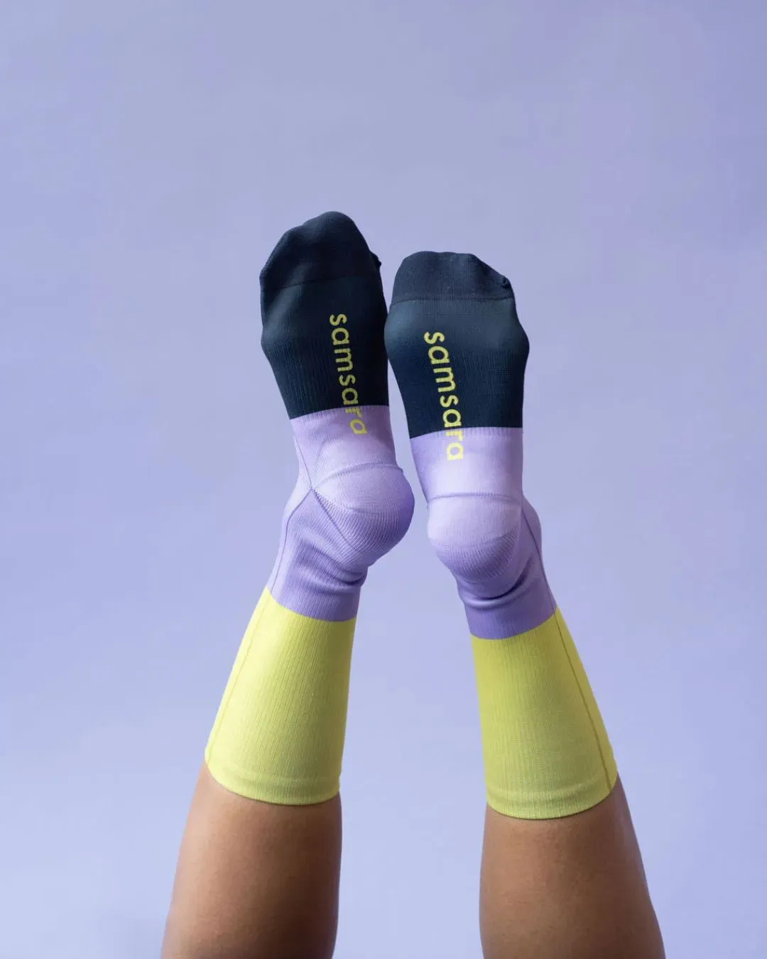 Performance Crew Socks - Moonlit Harbor