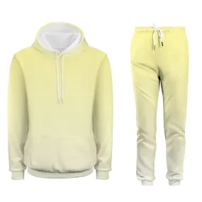 Personalize This Hoodie & Joggers Set-S to 5XL-Yellow