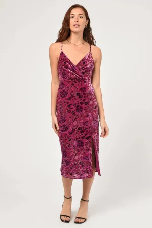 Prima Velvet Slip Dress