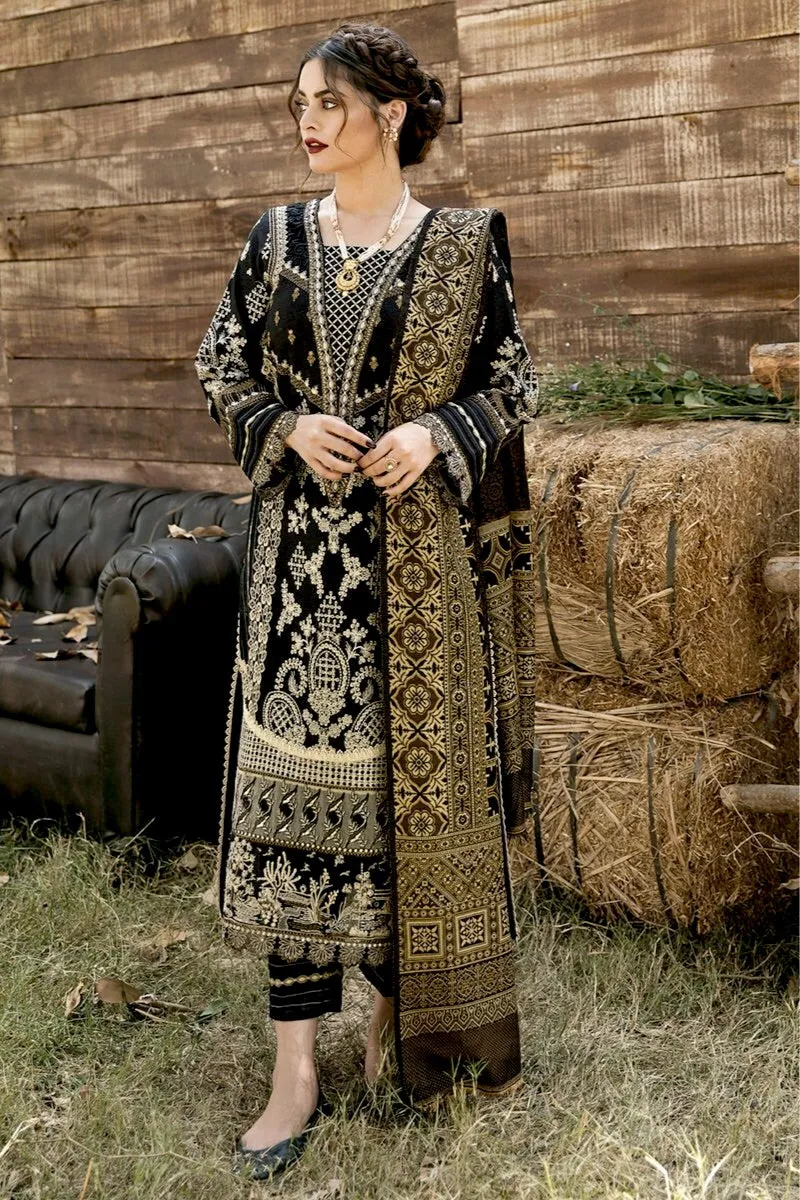 Qalamkar Embroidered Winter Collection with Shawl – KK-05