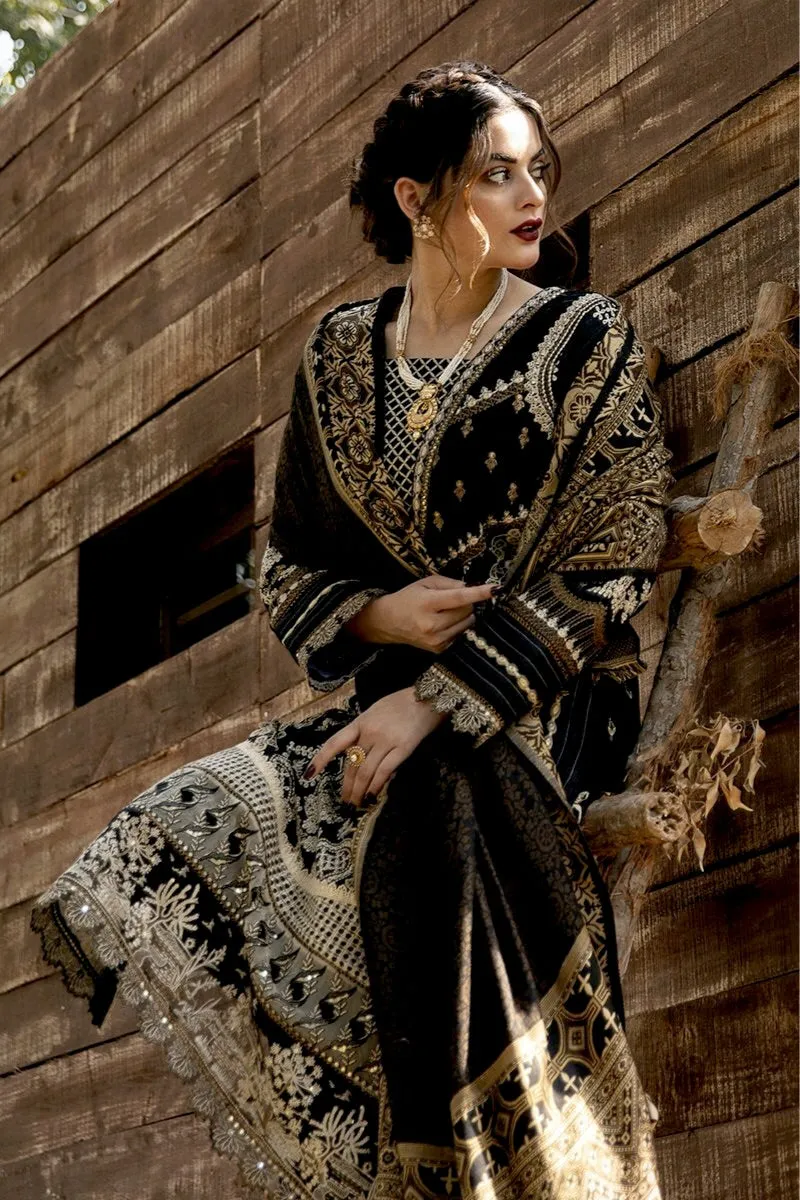 Qalamkar Embroidered Winter Collection with Shawl – KK-05