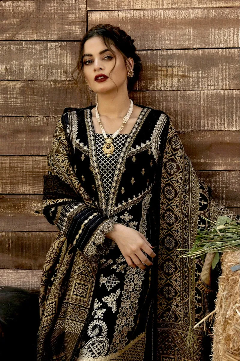 Qalamkar Embroidered Winter Collection with Shawl – KK-05